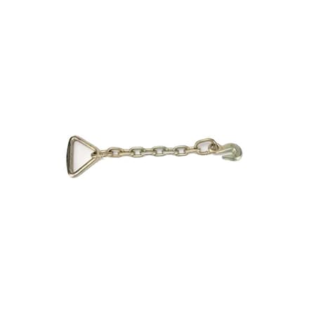 Us Cargo Control 3/8" x 18" Chain Extension w/ 3" D-Ring- 16, 200 lbs Break Strength CE18383DR70